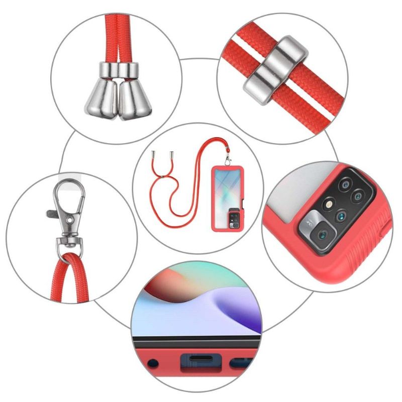 Coque Xiaomi Redmi 10 Urban Series à cordon