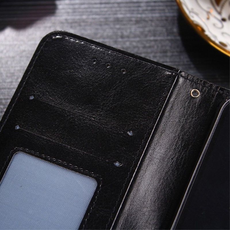 Housse Xiaomi Redmi 10 Folio Porte-Cartes simili cuir