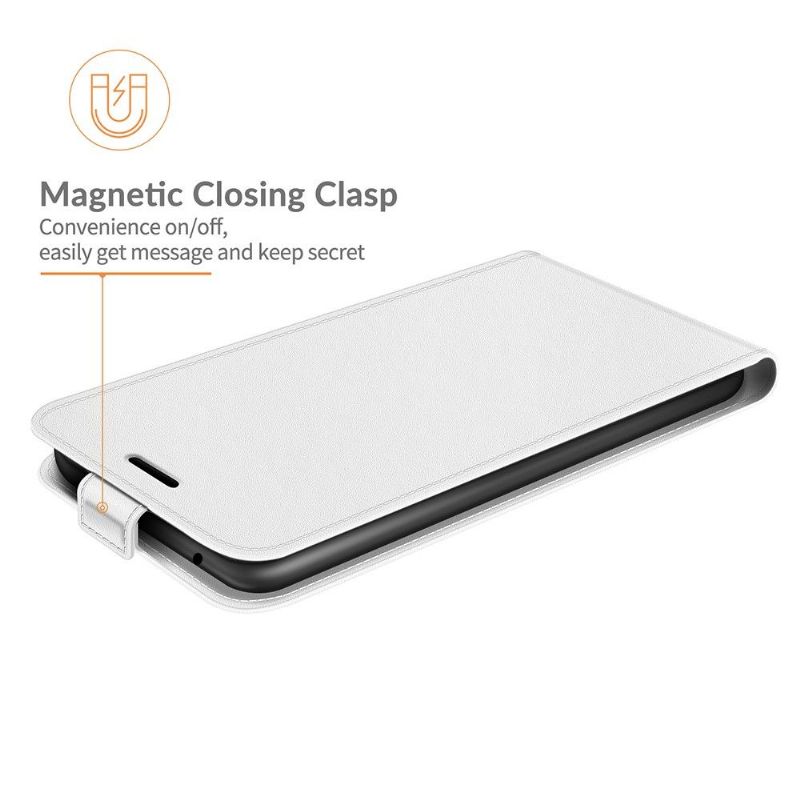 Housse Xiaomi Redmi 10 simili cuir avec rabat vertical