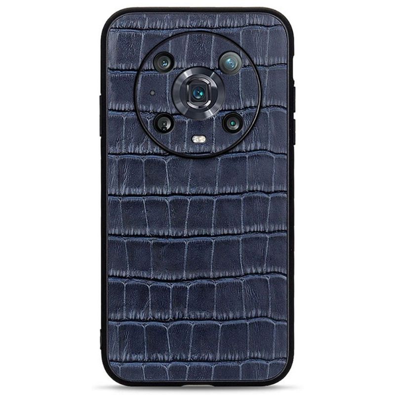 Coque Honor Magic 4 Pro Chic aspect peau de croco
