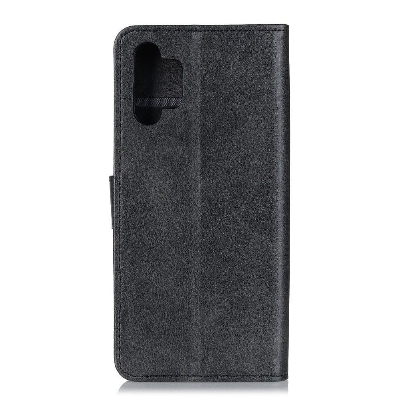 Housse Samsung Galaxy A32 4G Marius effet cuir mat