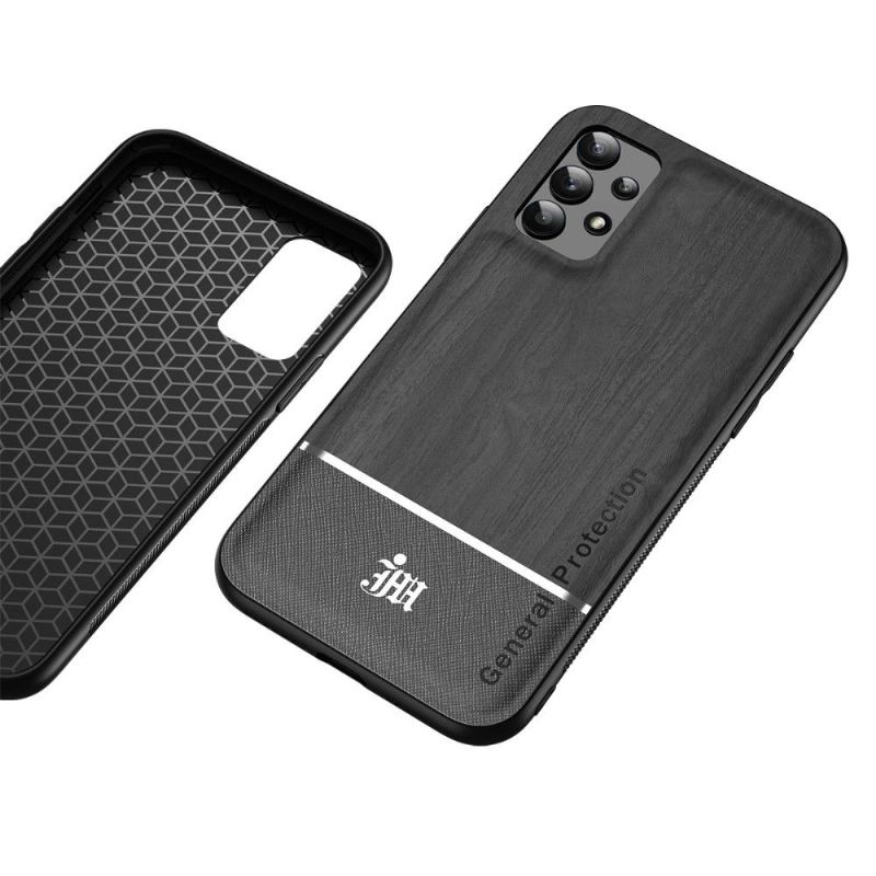 Samsung Galaxy A32 4G - Coque Chic style bois