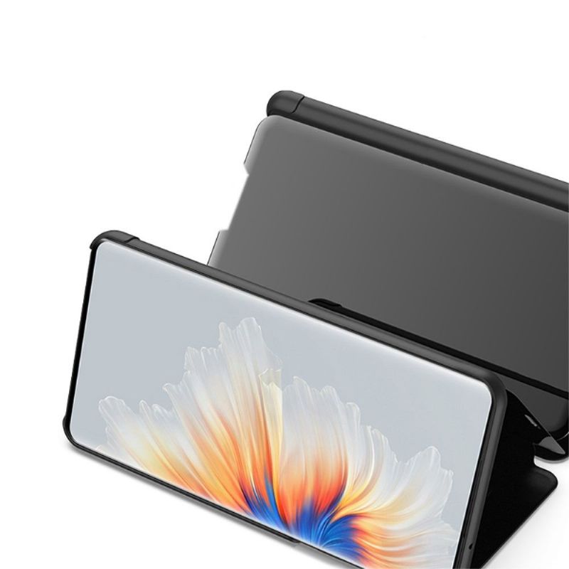 Xiaomi Mix 4 - Coque avec rabat effet miroir
