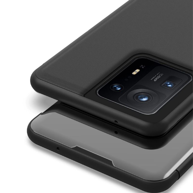 Xiaomi Mix 4 - Coque avec rabat effet miroir