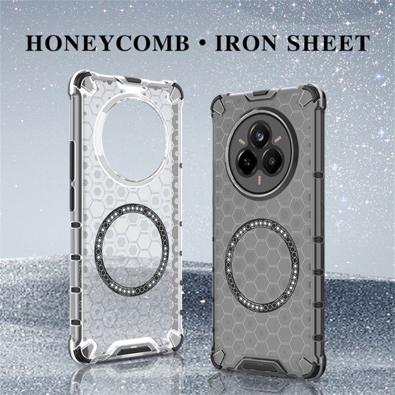 Coque Realme 14 Pro 5G Compatible MagSafe Nid d'Abeille