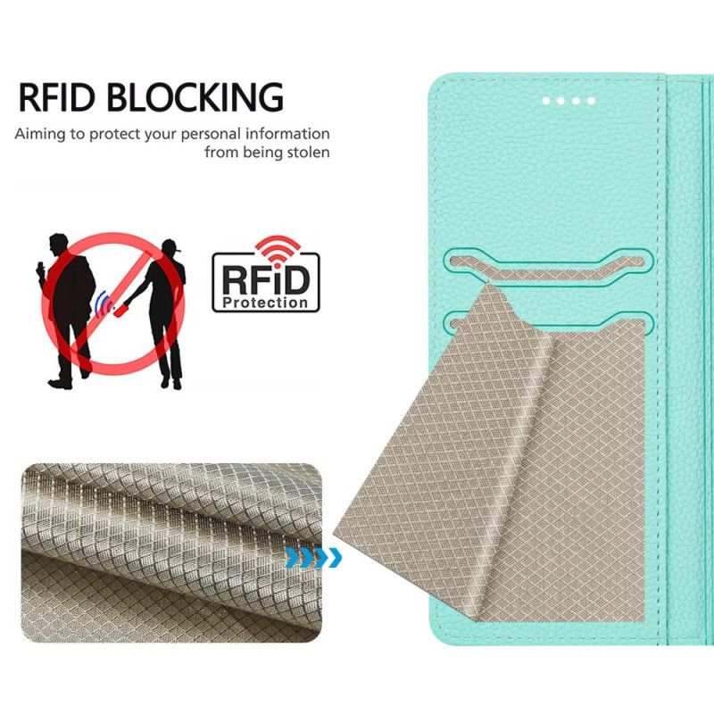 Flip Cover Realme 14 Pro 5G Portefeuille RFID Classique