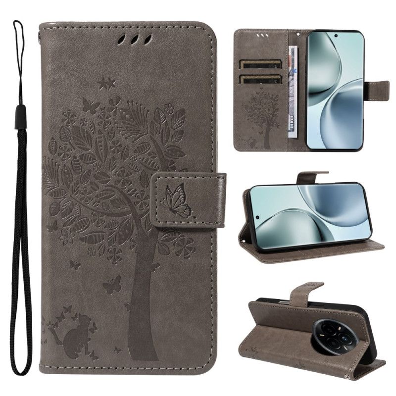 Housse Realme 14 Pro 5G Arbre et Chat