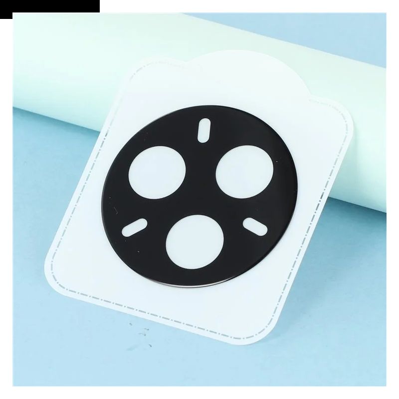 Lentille de Protection en Verre Trempé pour Realme 14 Pro 5G (version noire)