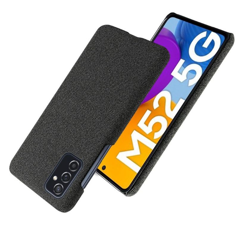 Coque Samsung Galaxy M52 5G revêtement tissu