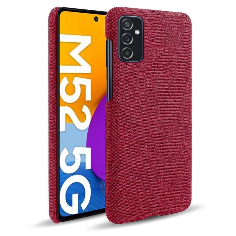 Coque Samsung Galaxy M52 5G revêtement tissu