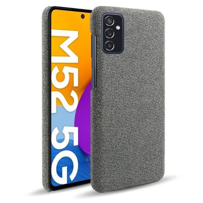 Coque Samsung Galaxy M52 5G revêtement tissu
