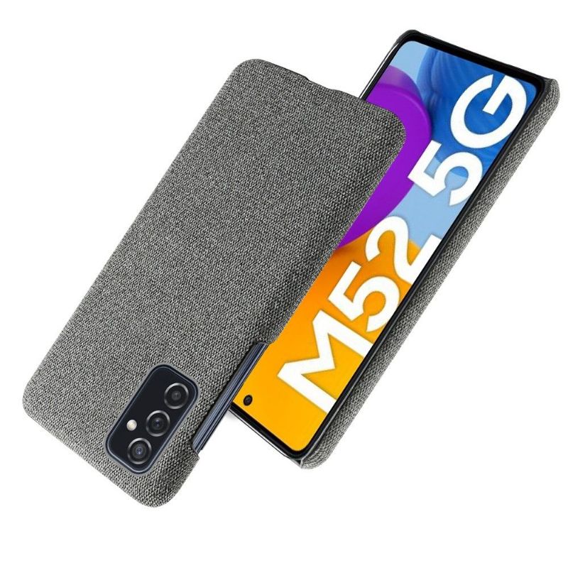 Coque Samsung Galaxy M52 5G revêtement tissu