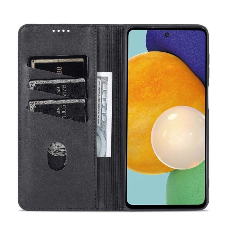 Étui Samsung Galaxy M52 5G portefeuille AZNS simili cuir
