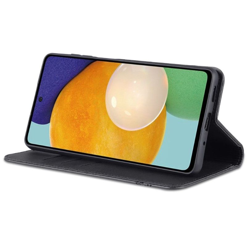 Étui Samsung Galaxy M52 5G portefeuille AZNS simili cuir