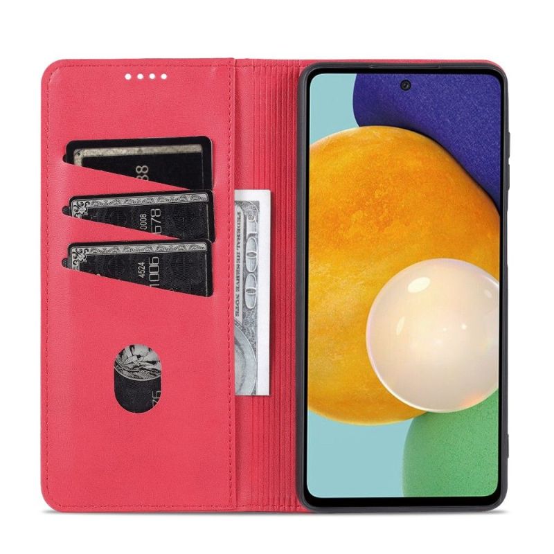 Étui Samsung Galaxy M52 5G portefeuille AZNS simili cuir