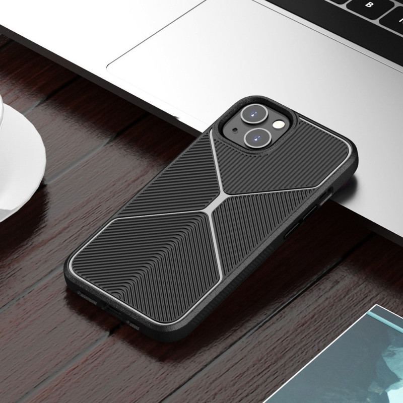 Coque iPhone 14 Antidérapante X Design