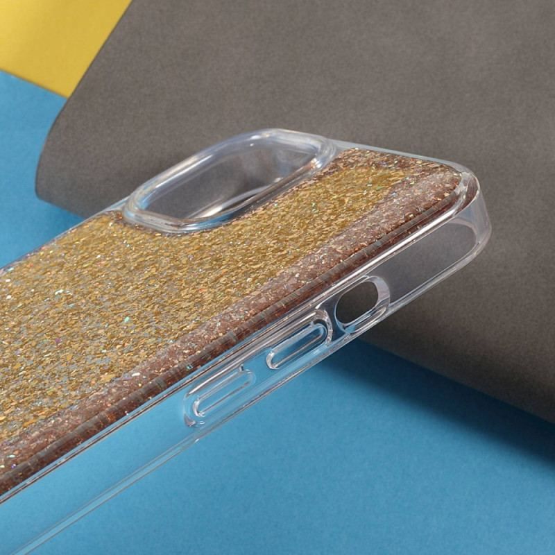 Coque iPhone 14 Paillettes
