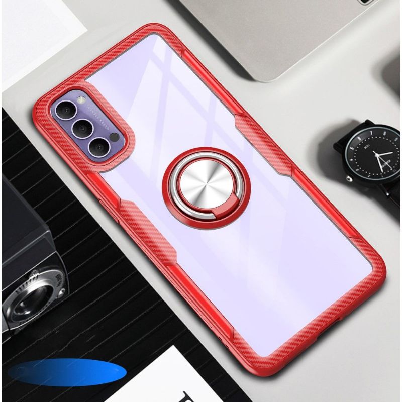 Coque Oppo Reno 4 Pro 5G Transparente Finger
