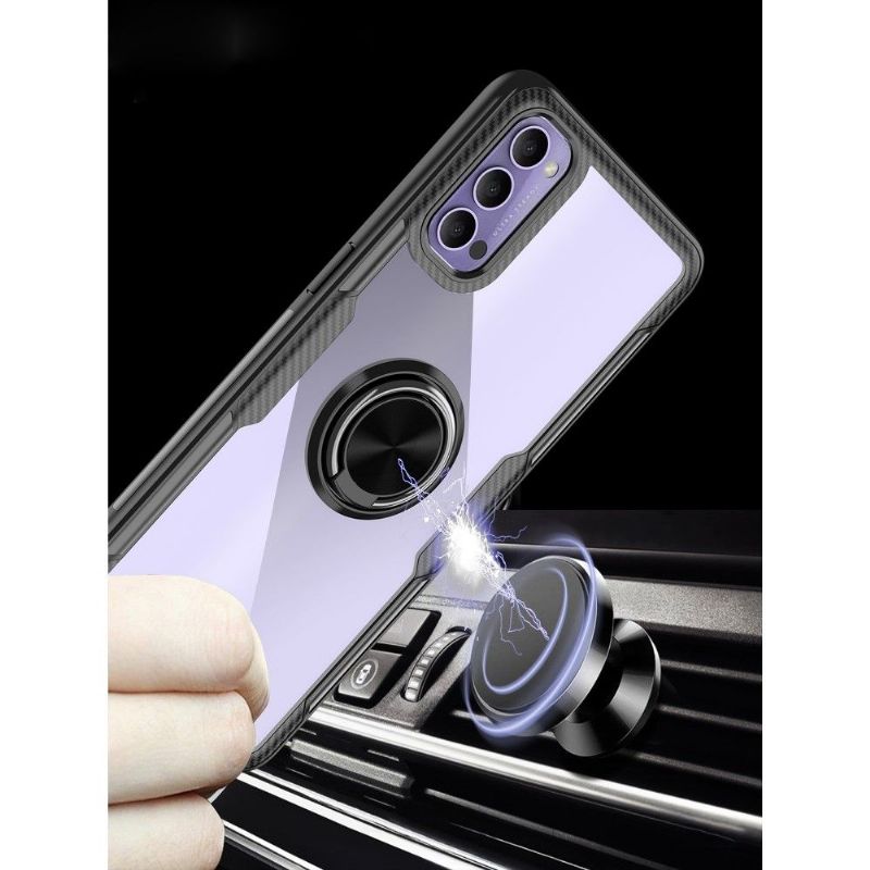 Coque Oppo Reno 4 Pro 5G Transparente Finger
