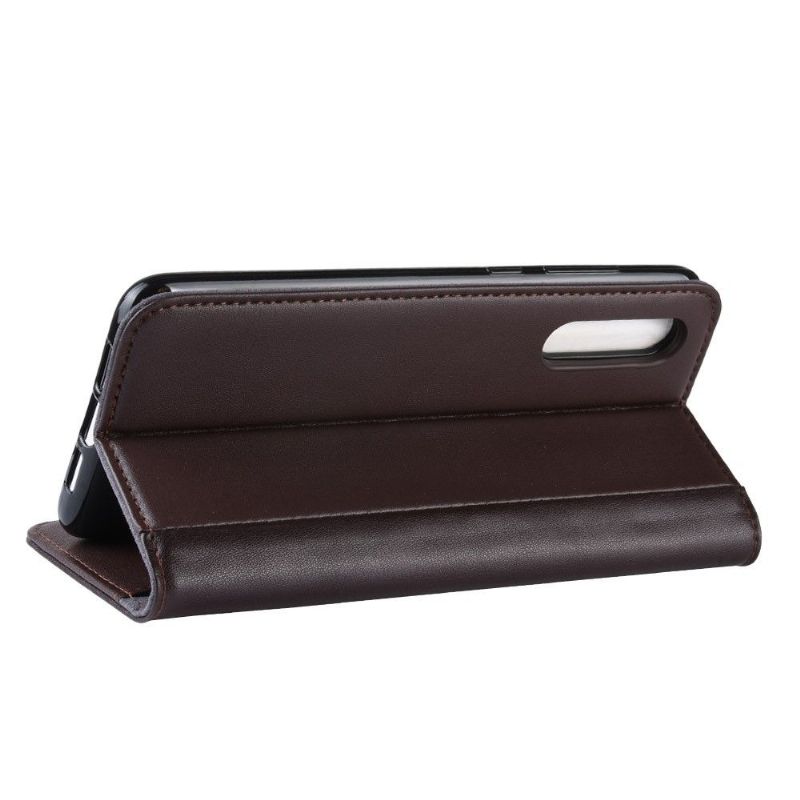 Xiaomi Mi 9 SE - Étui cuir premium porte cartes - Marron
