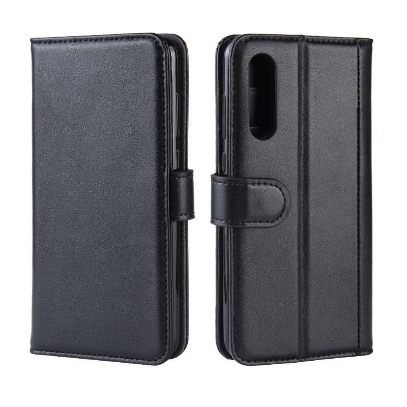 Xiaomi Mi 9 SE - Étui cuir premium porte cartes - Noir