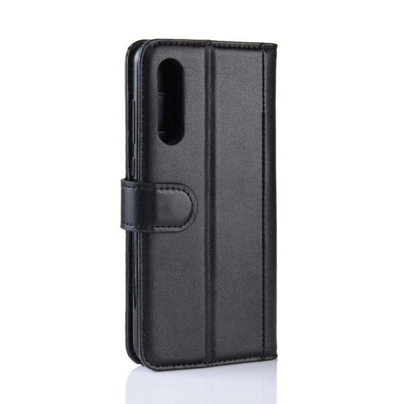Xiaomi Mi 9 SE - Étui cuir premium porte cartes - Noir