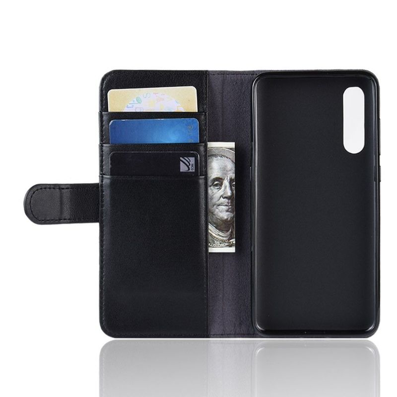 Xiaomi Mi 9 SE - Étui cuir premium porte cartes - Noir