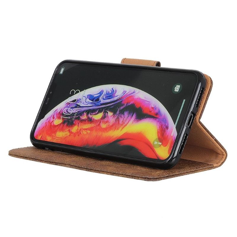 Xiaomi Mi 9 SE - Étui Edouard simili cuir vintage
