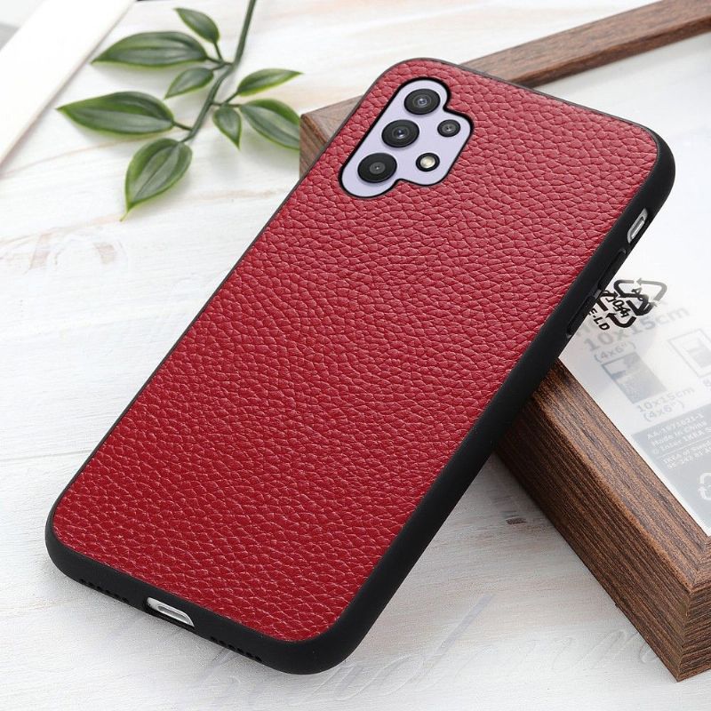 Coque Samsung Galaxy A32 5G cuir grainé