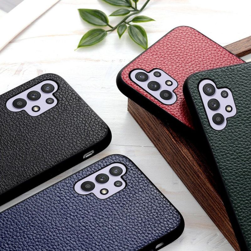 Coque Samsung Galaxy A32 5G cuir grainé