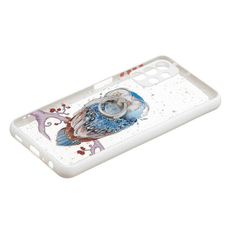 Coque Samsung Galaxy A32 5G hibou perché avec anneau