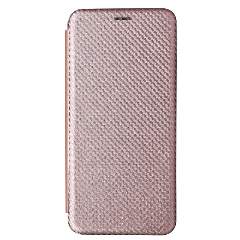 Housse Samsung Galaxy A32 5G Simili Cuir Style Fibre de Carbone