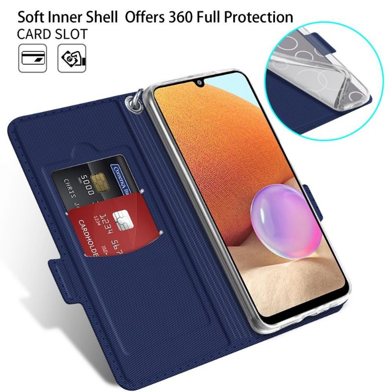 Housse Samsung Galaxy A32 5G Victoria style cuir