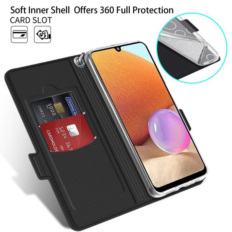 Housse Samsung Galaxy A32 5G Victoria style cuir