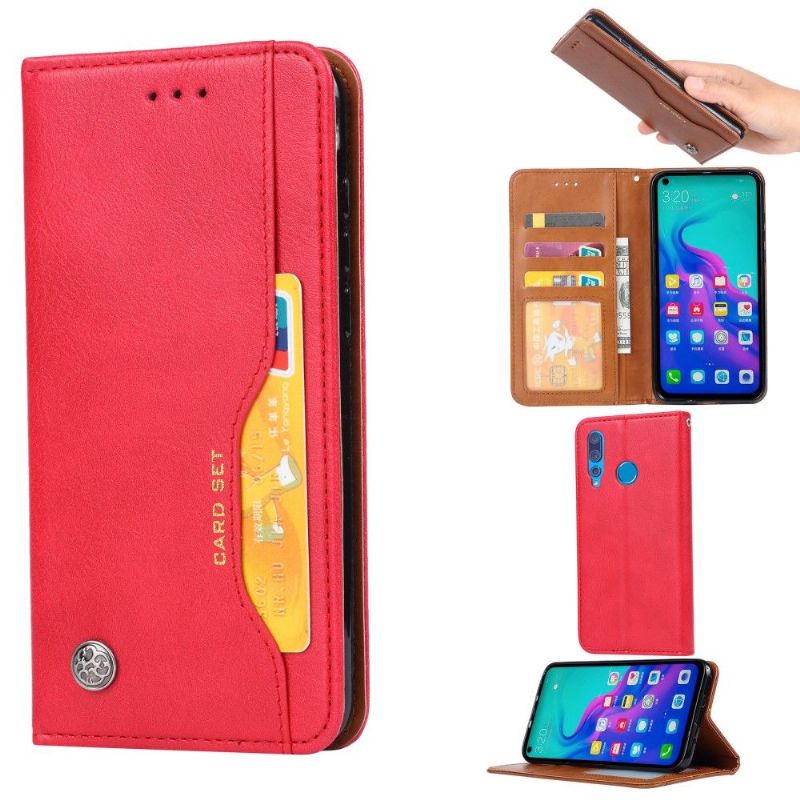 Housse Honor 9X imitation cuir stand case
