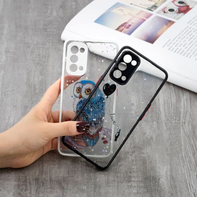 Coque Oppo Find X3 Lite hibou perché