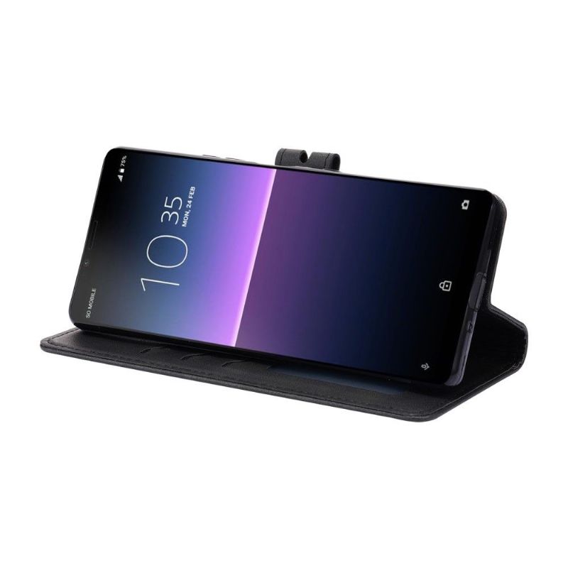 Housse Sony Xperia 5 III Chaton effet cuir