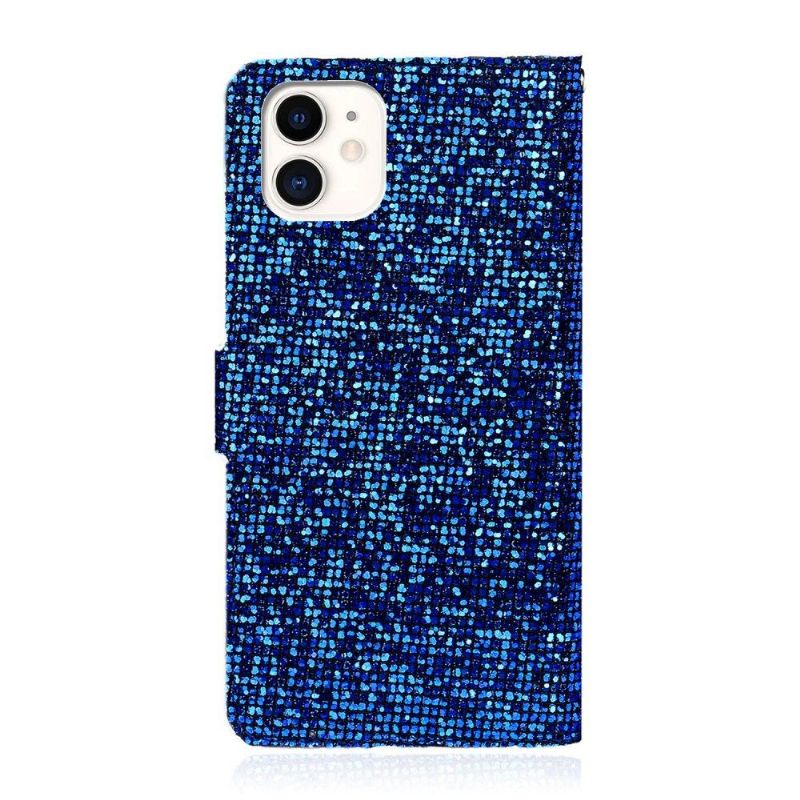 Housse iPhone 12 Pro / 12 Glitter Porte Cartes