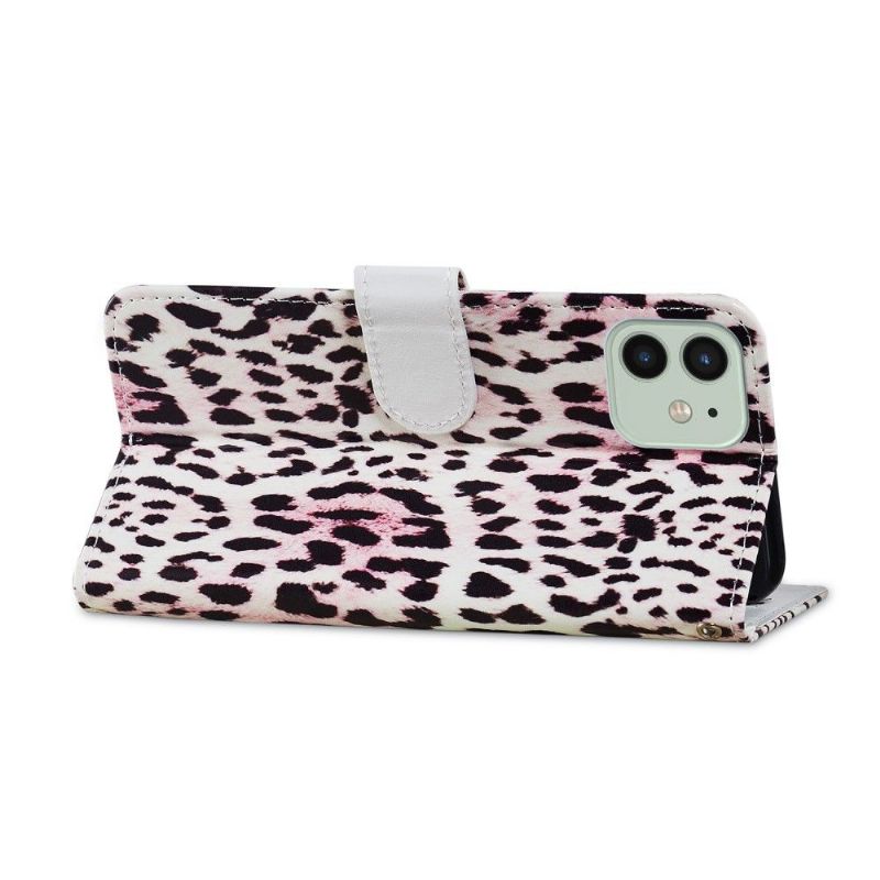 Housse iPhone 12 / 12 Pro Motif Leopard