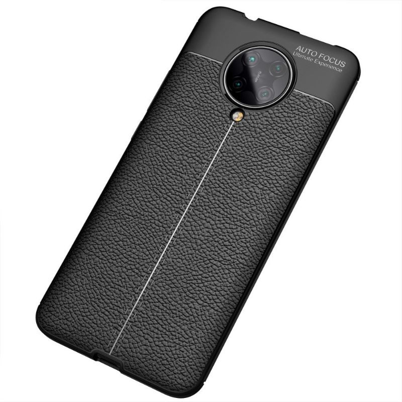 Coque Xiaomi Poco F2 Pro Gel Finition Simili Cuir