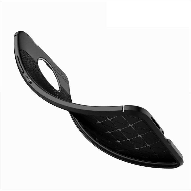 Coque Xiaomi Poco F2 Pro Gel Finition Simili Cuir