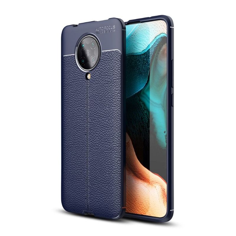 Coque Xiaomi Poco F2 Pro Gel Finition Simili Cuir