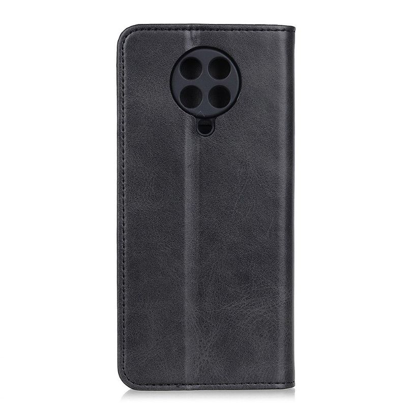 Flip cover Xiaomi Poco F2 Pro Simone Imitation Cuir Vieilli
