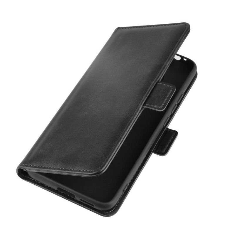 Housse Xiaomi Poco F2 Pro revêtement simili cuir mat