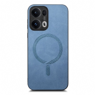 Coque Oppo Reno 13 Pro 5G Compatible MagSafe Effet Daim