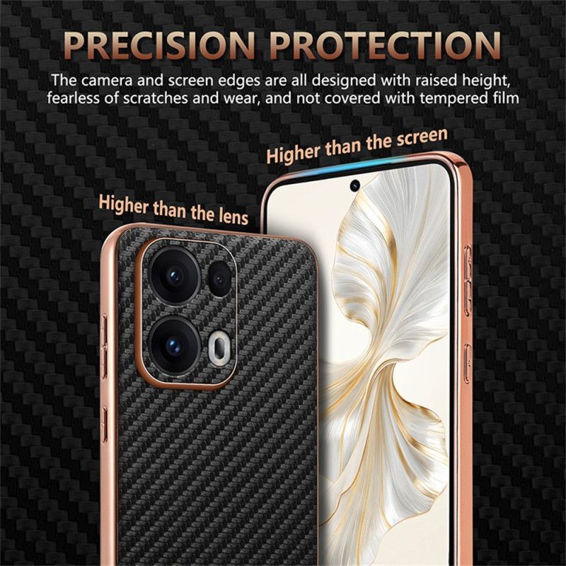 Coque Oppo Reno 13 Pro 5G Texture Carbone AZNS