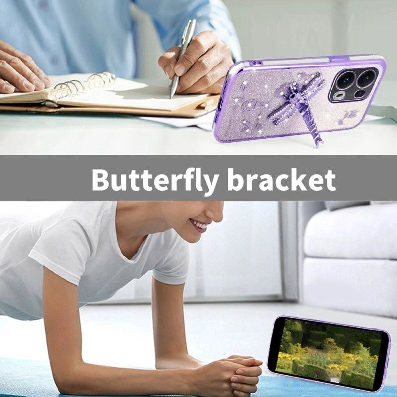 Coque Oppo Reno1 3 Pro 5G Support Libellule KADEM