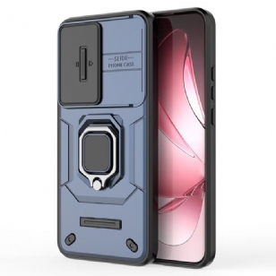 Coque Oppo Reno13 Pro 5G Ring Résistante avec Couvre-Objectif