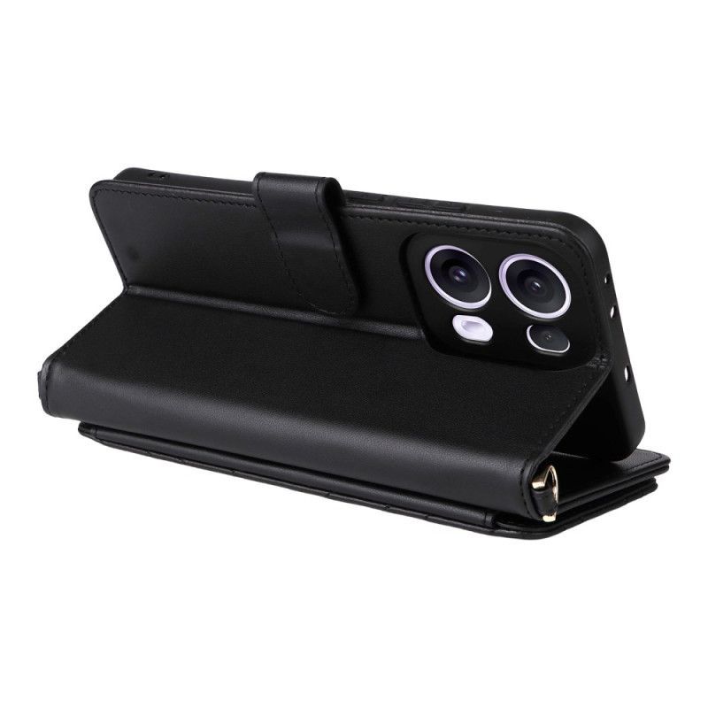 Housse Oppo Reno 13 Pro 5G Design Rétro Bandoulière