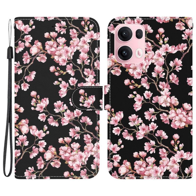 Housse Oppo Reno 13 Pro 5G Fleurs de Prunier